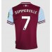 Maillot de foot West Ham United Crysencio Summerville #7 Domicile vêtements 2024-25 Manches Courtes